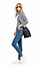 Yerse Leather Black Bucket Bag Thumb 7