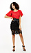 Sahara Short Sleeve Cape Blouse Thumb 3