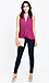 Sleeveless Marsha Twist Front Top Thumb 5