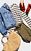 Ria Brushed Striped Hi-Low Top Thumb 4
