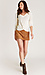 Camila Faux Suede Skort Thumb 4