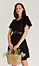 Velvet by Graham & Spencer Paneled Ruffle Linen Dress Thumb 5