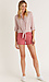 Erika Striped Front Knot Long Sleeve Thumb 3