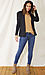 Via Brushed Dropped Shoulder Top Thumb 6