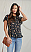 Democracy Ditsy Floral Print Top Thumb 3