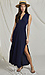 Veronica M Deep V Maxi Dress Thumb 3