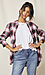 Beach Lunch Lounge Long Sleeve Plaid Thumb 3