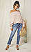 Katie Zipped Boat Neck Long Sleeve Top Thumb 3