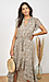 Animal Printed High Low Maxi Dress Thumb 4