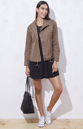 Veronica M Swing Tank Dress in Black XS - L | DAILYLOOK