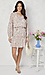 Long Sleeve Floral Print Mini Dress Thumb 3