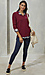 V-Neck Knit Top Thumb 5