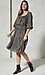 Abstract Print Midi Dress Thumb 3