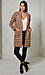 Single Button Plaid Coat Thumb 3