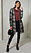 Plaid Print Cardigan Thumb 3