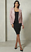 Sweetheart Neck Sweater Midi Dress Thumb 3