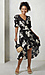 Floral Smocked Waist Dress Thumb 3