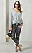 Distressed High Rise Crop Straight Thumb 3