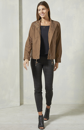 Nina Dolman Round Neck Modal Jersey Top in Black XS   XL   DAILYLOOK
