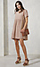 Short Sleeve Babydoll Dress Thumb 3