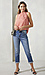 High Rise Jeans with Rolled Cuff Thumb 4