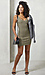 Peach Skin Long Utility Jacket Thumb 7