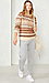 Crew Knit Sweater+Straight Leg Pant Matching Set Thumb 3