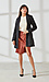 Skies are Blue Knotted Detail Slit Midi Skirt Thumb 4