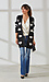 Heart Pattern Long Cardigan Thumb 3