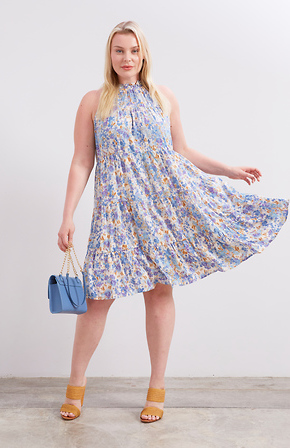 【人気完売商品】Halter Neck Layered Dress Halter Neck Layered Dress｜箔加工のフォーマルドレス – MARTE