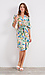 Democracy Tie Waist Floral Dress Thumb 3