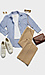 Liverpool Striped Button Front Shirt Thumb 5