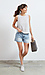 KUT from the Kloth High Rise Side Slit Shorts Thumb 3