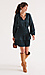 Dot & Stripe Print Jacquard Mini Dress Thumb 6