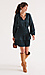 Dot & Stripe Print Jacquard Mini Dress Thumb 7