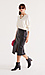 Faux Leather Pencil Skirt Thumb 5