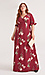 Floral Wrap Maxi Dress Thumb 3