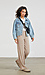 Wide Leg Brushed Rib Pants Thumb 3