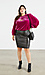 Faux Leather Pencil Skirt Thumb 3