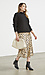 Animal Print Slip Skirt Thumb 3