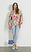 Split Neck Floral Blouse Thumb 3