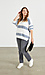 Stripe Long Sleeve Pullover Thumb 3