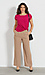 High Rise Wide Leg Trousers Thumb 7