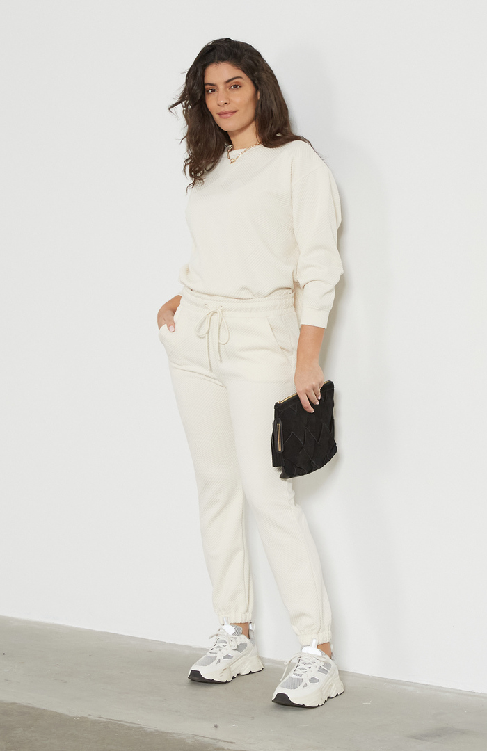 LOOK 914 SLICED DENIM SET
