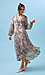 Long Sleeve Floral Maxi Dress Thumb 3