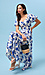 Floral Maxi Puff Sleeve Dress Thumb 3
