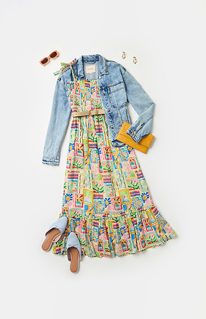Thread & Supply Denim Jacket in Light Blue | DAILYLOOK Thread & Supply Denim Jacket in Light Blue | DAILYLOOK