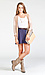 Button Up Flounce Skirt Thumb 5