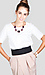 Center Pleat Blouse Thumb 1