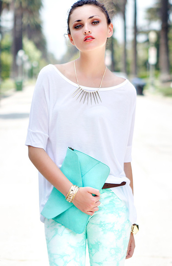 Model Off Duty by Love Tree, Cello, and Bamboo Slide 1